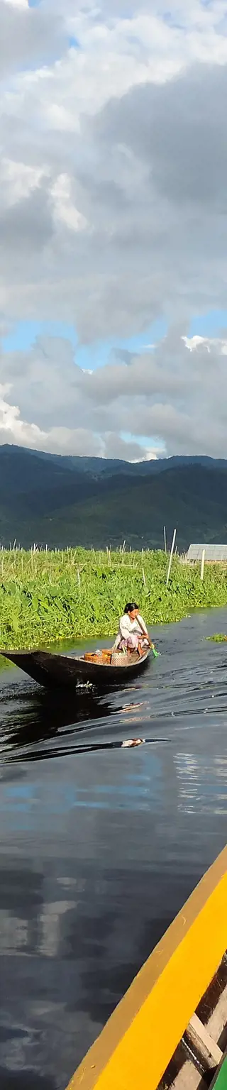Bootsfahrt auf dem Inle See